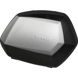 SHAD Seitenkoffer SH35 Paar- Schwarz mit Alu-Cover Shad